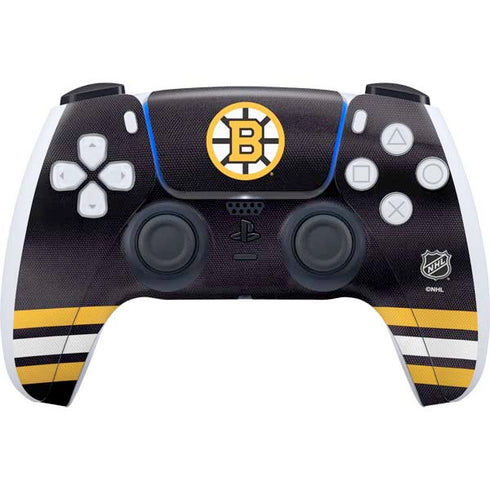 NHL Boston Bruins Home Jersey PS5 Controller Skin